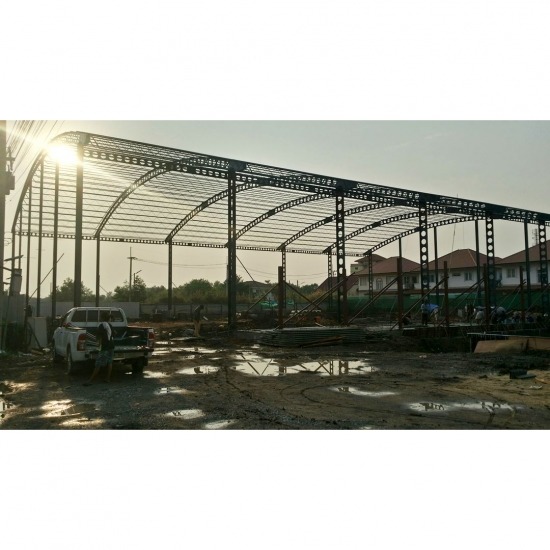 ผู้ผลิตโครงสร้างเหล็ก Cellular beam - โครงหลังคา cellular beam ผู้ผลิตโครงสร้างเหล็ก Cellular beam - โครงหลังคา cellular beam