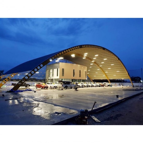 รับสร้างโครงหลังคา cellular beam - บริษัท เจจี ดีไซน์ แอนด์ บิวด์ จำกัด - cellular beam  รับสร้างโครงหลังคา cellular beam  รับสร้างโครงหลังคาเซลลูล่าร์บีม  โครงหลังคาเซลลูลาร์บีม  ผู้ผลิตโครงสร้างเหล็ก cellular beam 